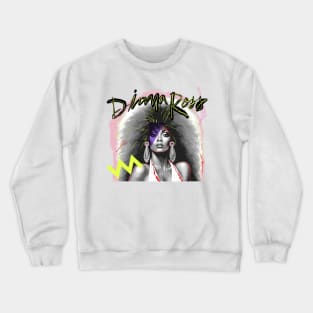 DIANA ROSS 80S RETRO STYLE Crewneck Sweatshirt